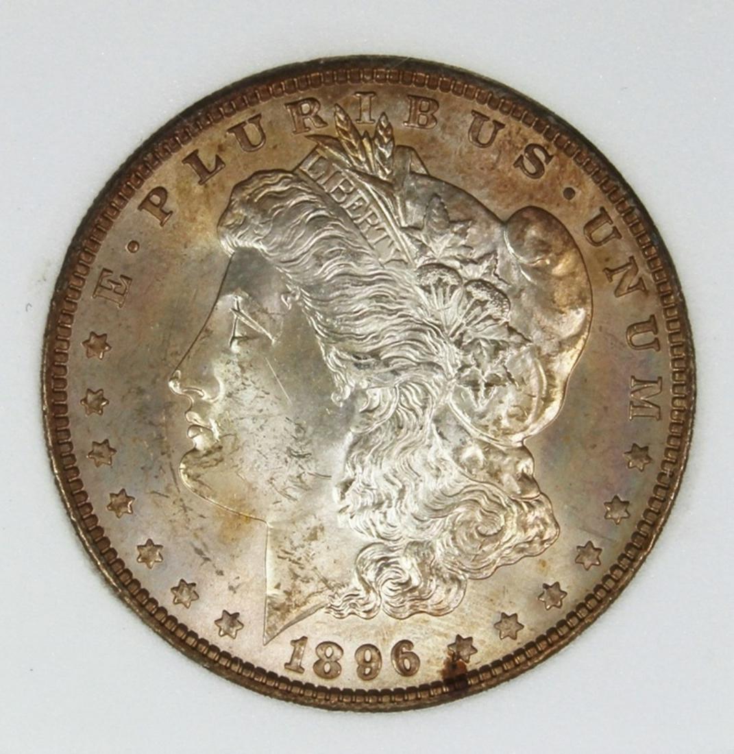 1896 MORGAN SILVER DOLLAR (1 of 4)
