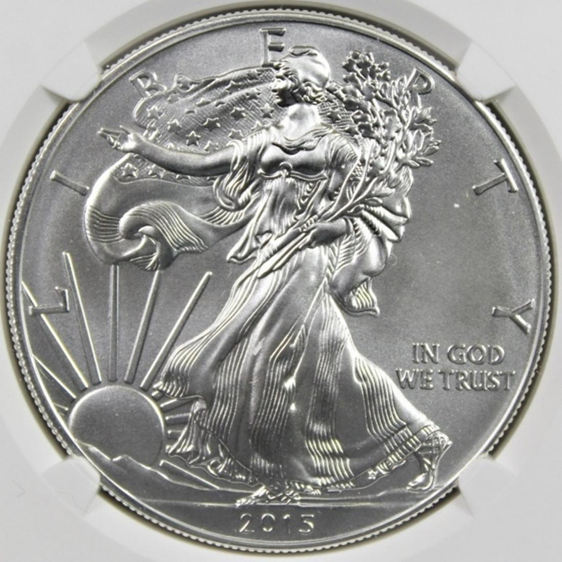 2015 AMERICAN SILVER EAGLE (1 of 4)