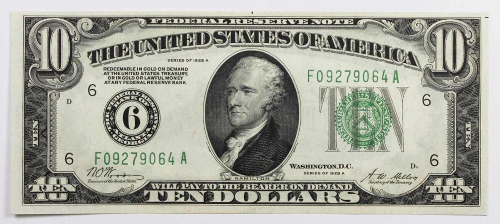 $10 FEDERAL RESERVE NOTE (1 of 2)