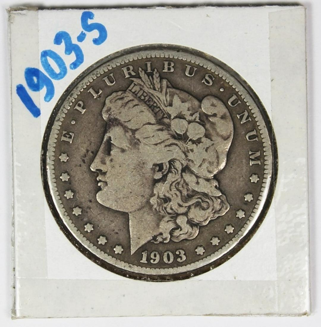 1903-S MORGAN SILVER DOLLAR (1 of 2)