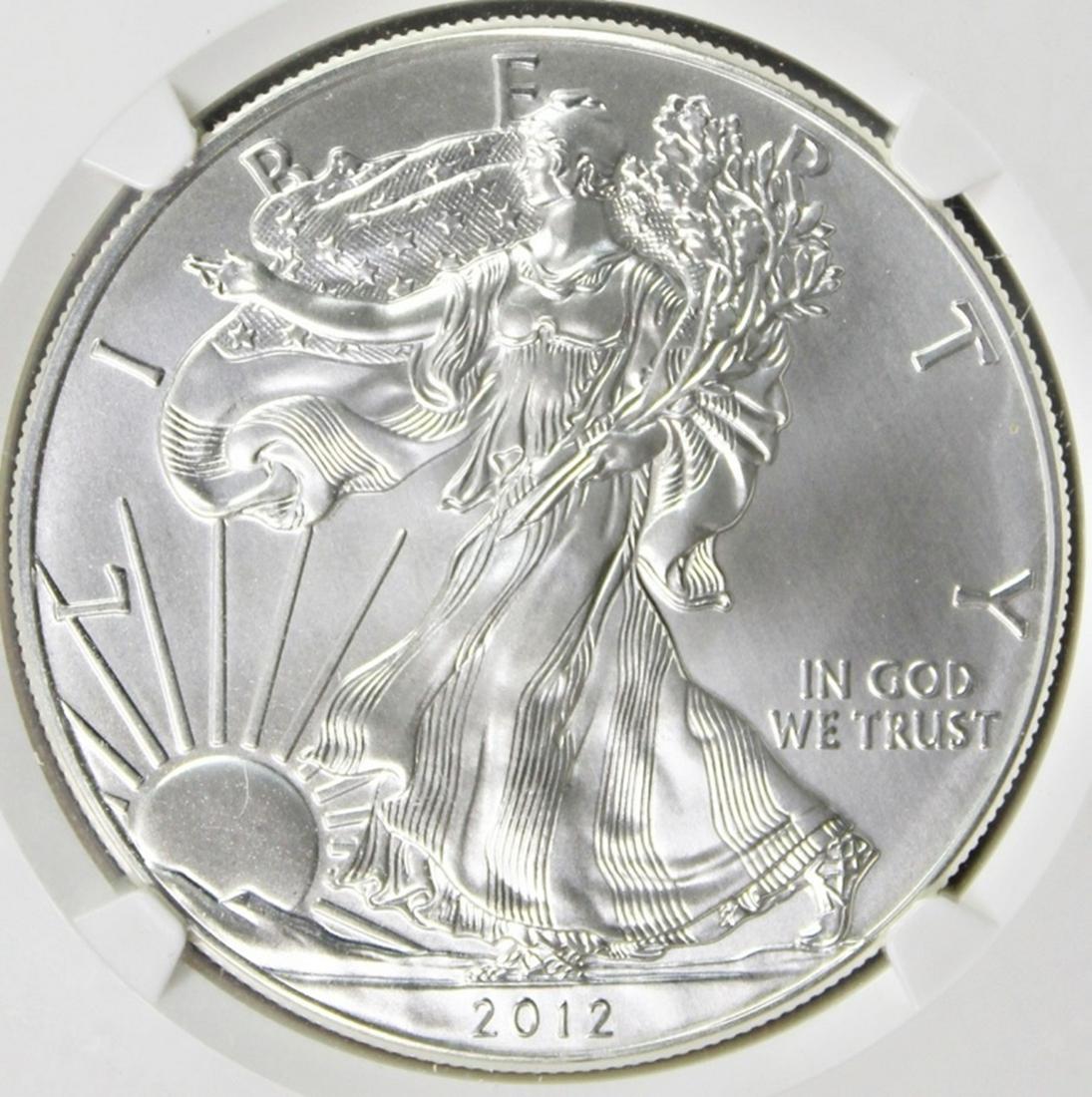 2012 AMERICAN SILVER EAGLE (1 of 4)