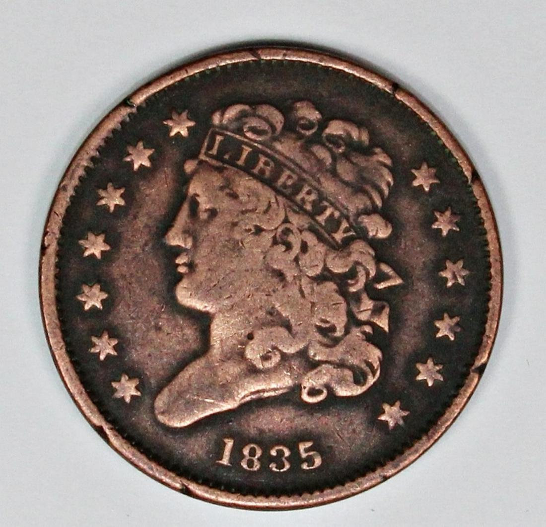 1835 HALF CENT (1 of 2)