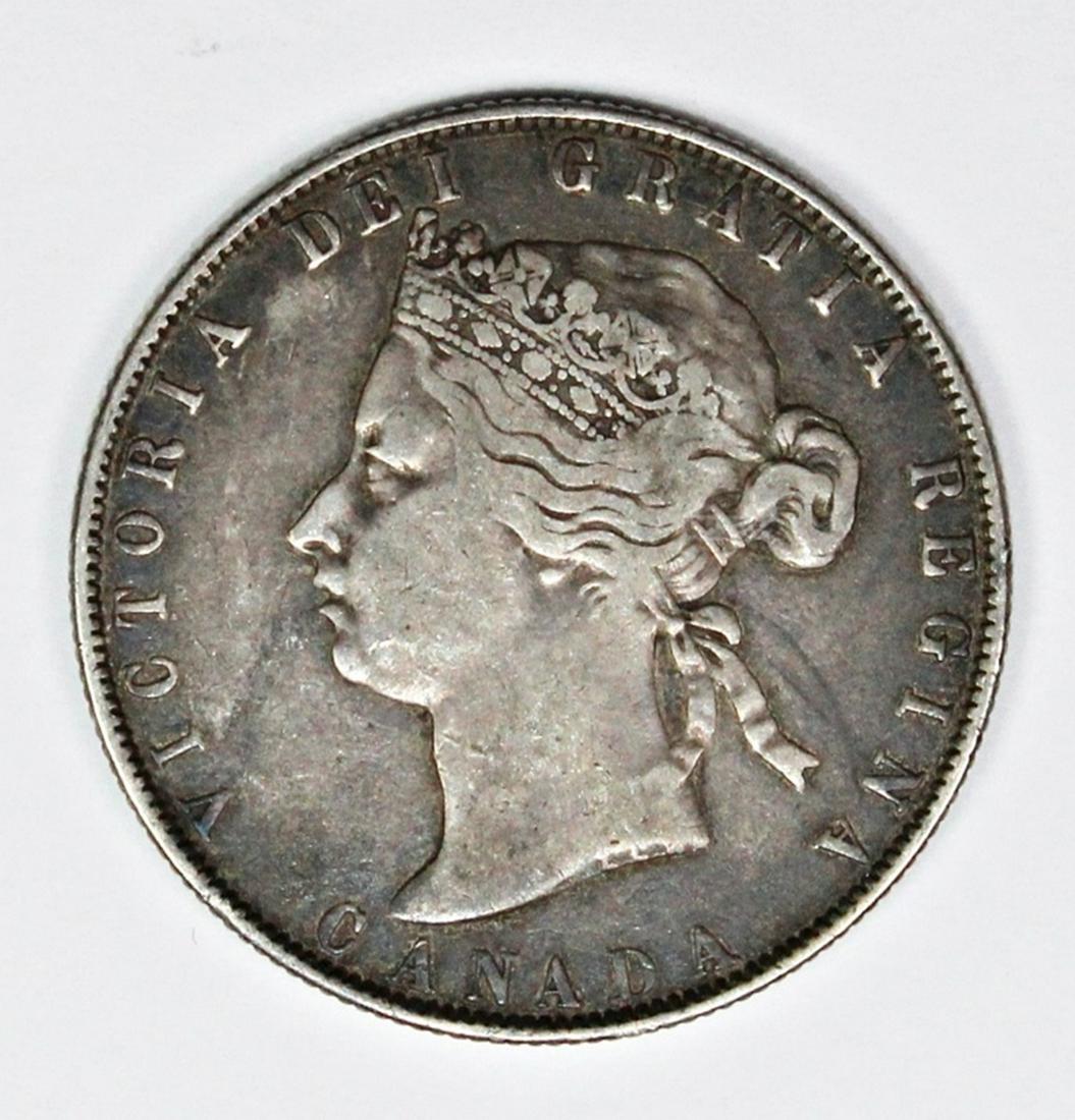 1870 CANADA HALF DOLLAR (1 of 2)