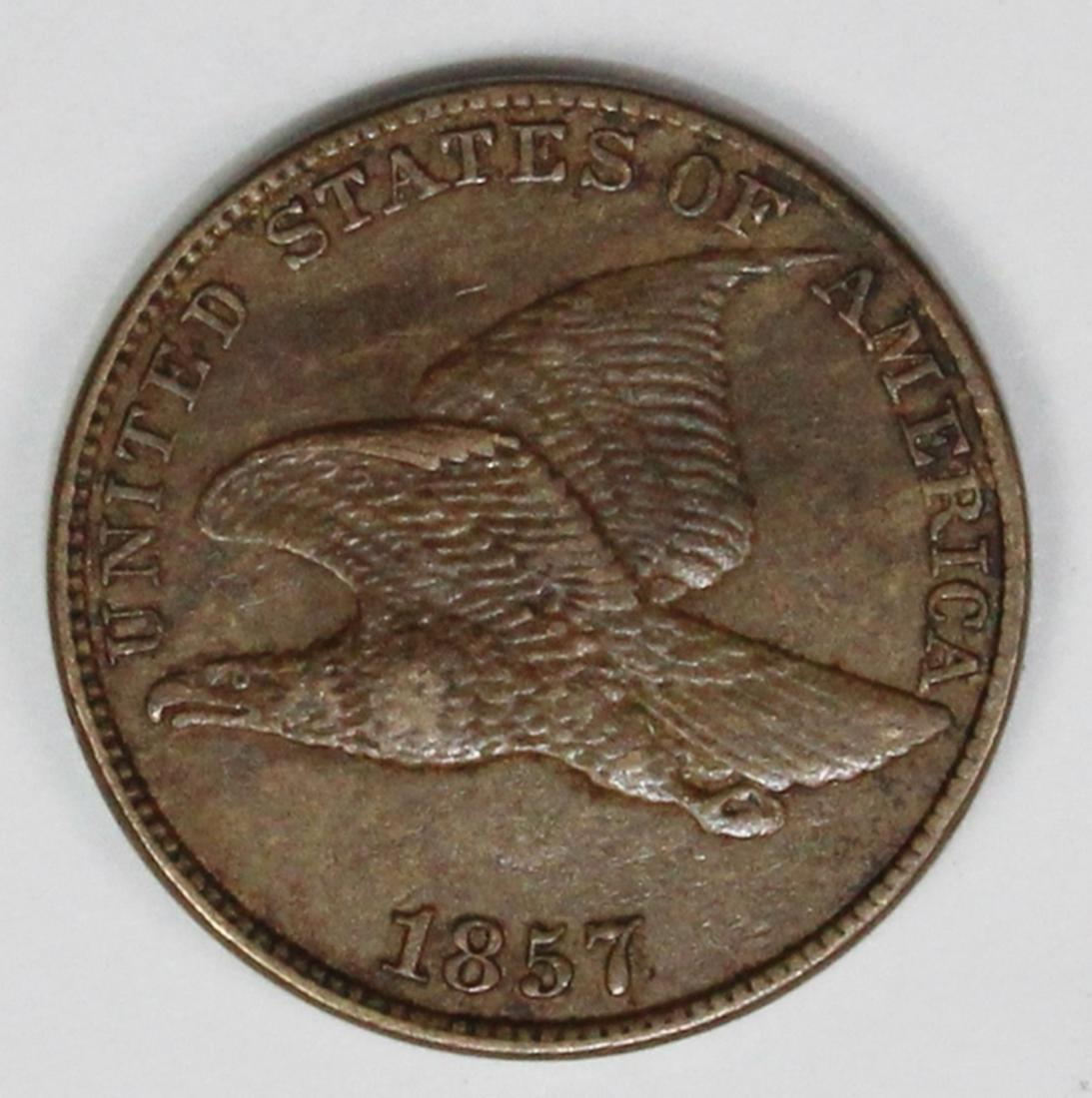 1857 FLYING EAGLE CENT (1 of 2)