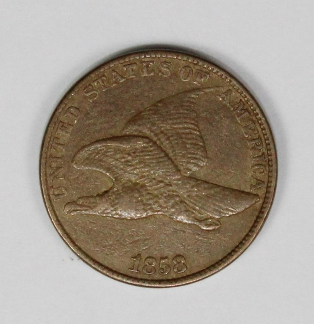 1858 FLYING EAGLE CENT (1 of 2)