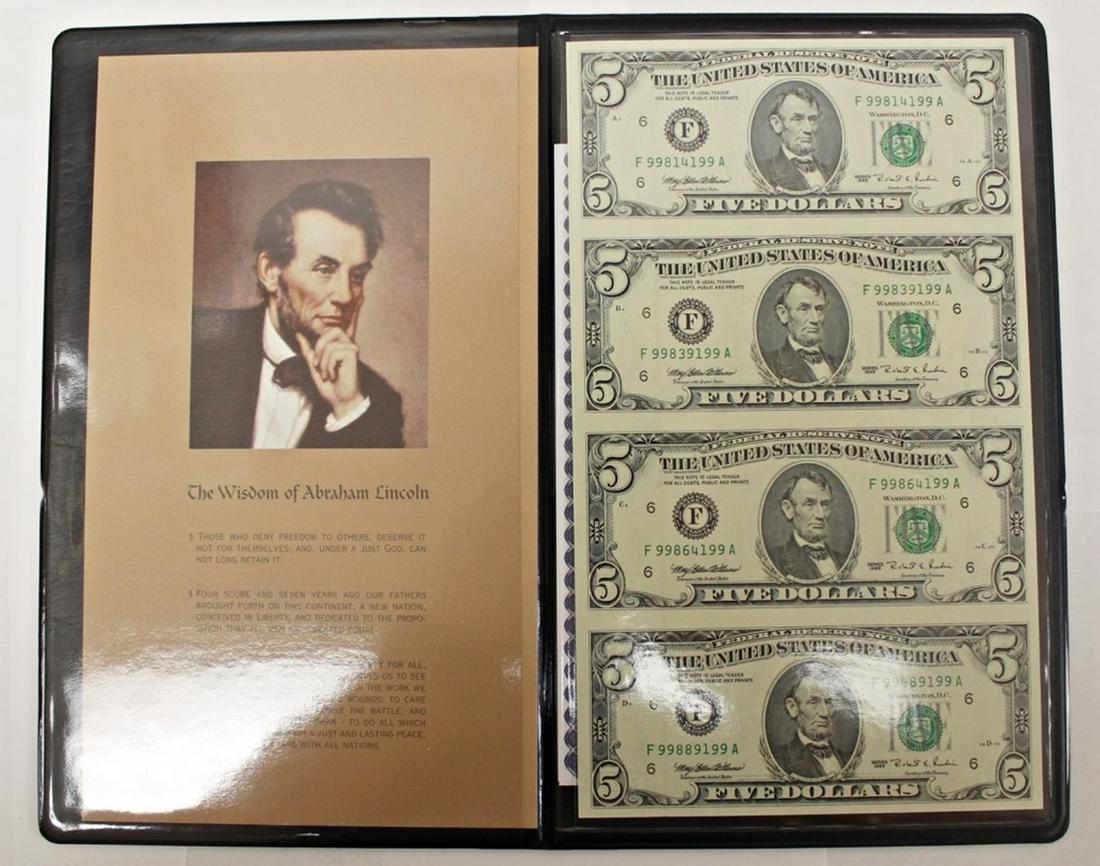 WORLD CLASS  RESERVE UNCUT SHEET (1 of 3)