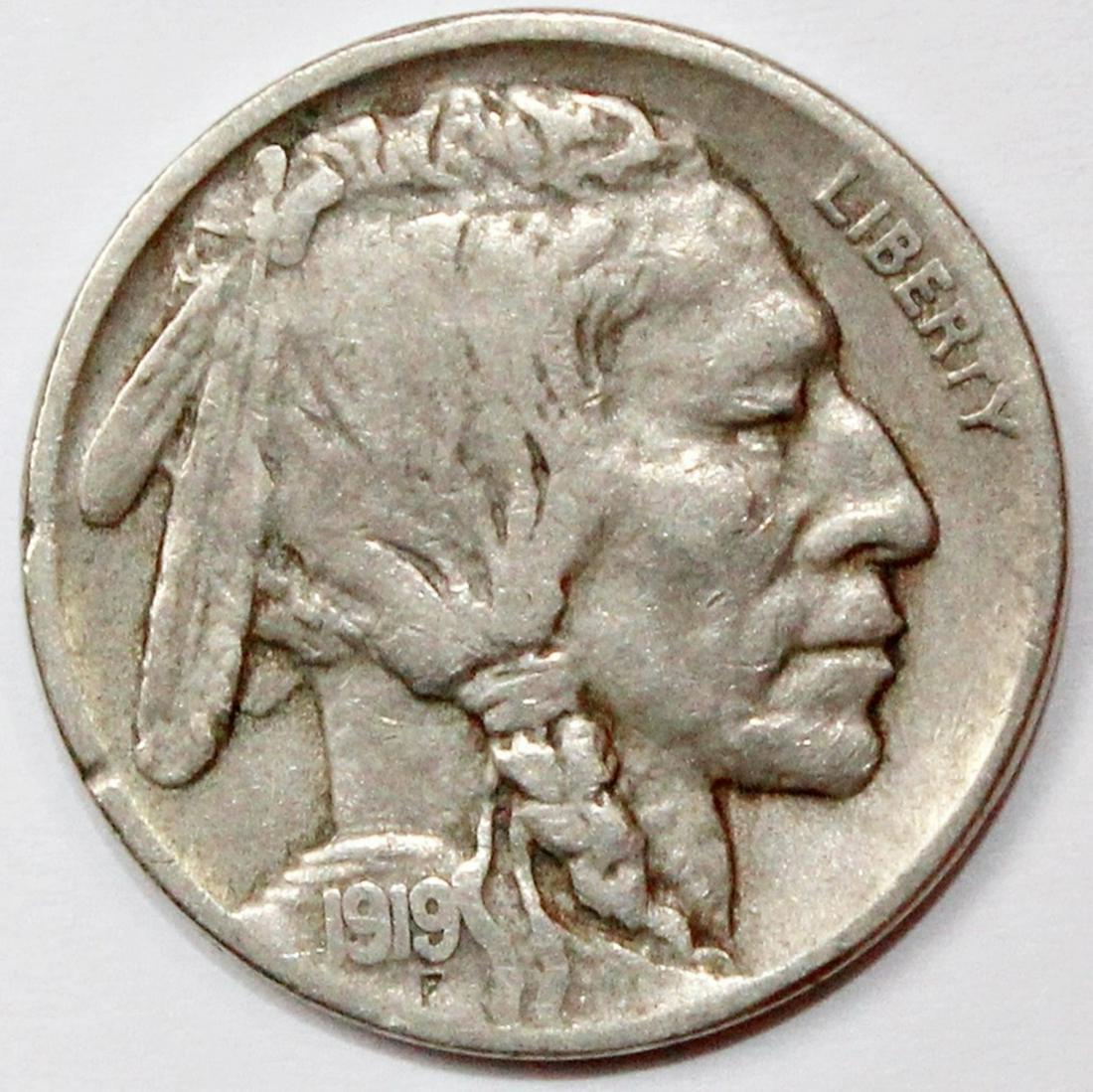 1919-D BUFFALO NICKEL (1 of 2)