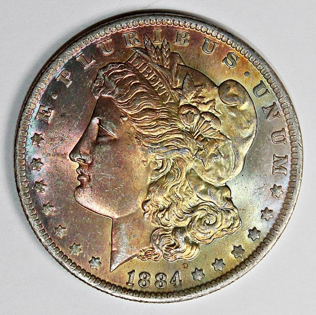 1884-O MORGAN SILVER DOLLAR (1 of 4)
