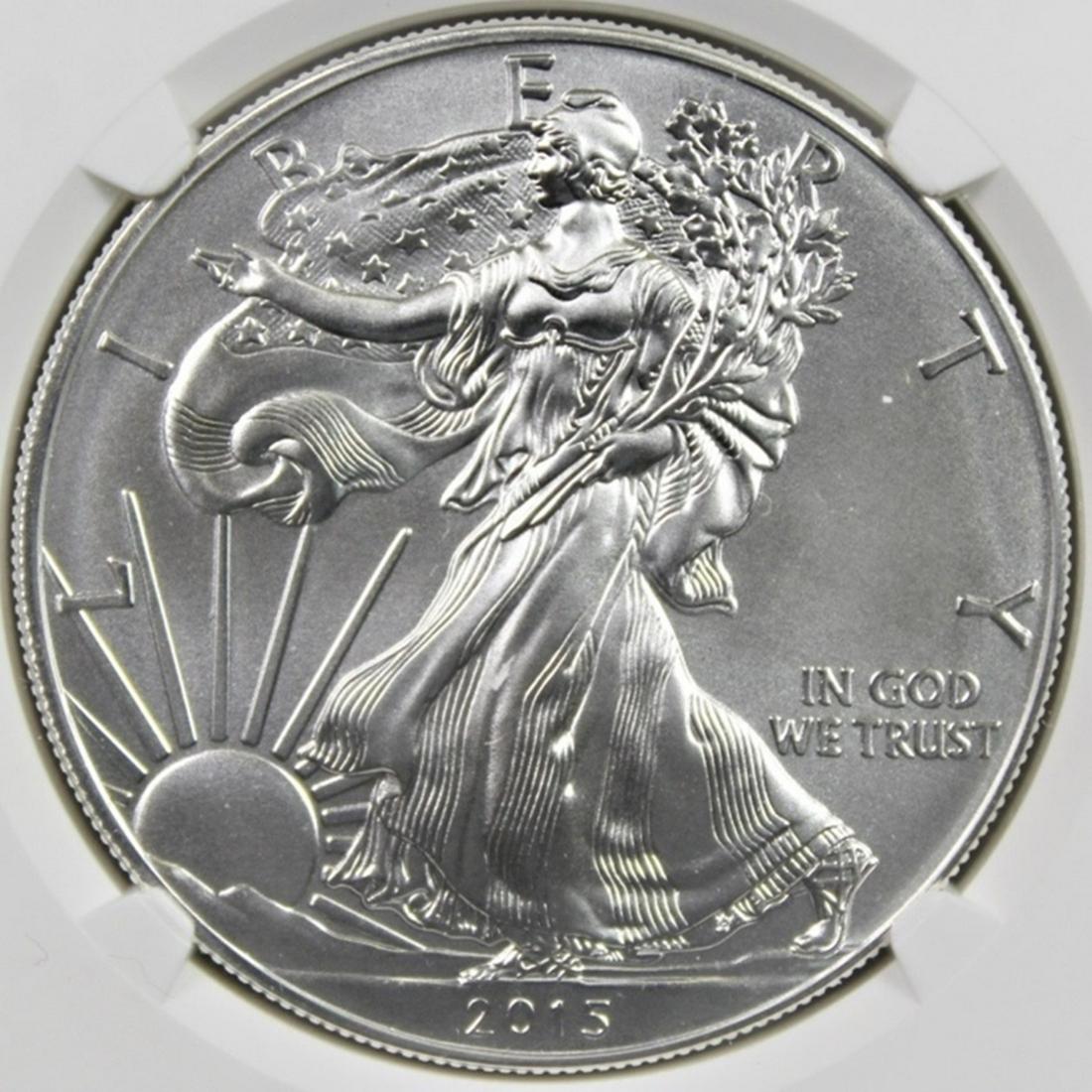 2015 AMERICAN SILVER EAGLE (1 of 4)