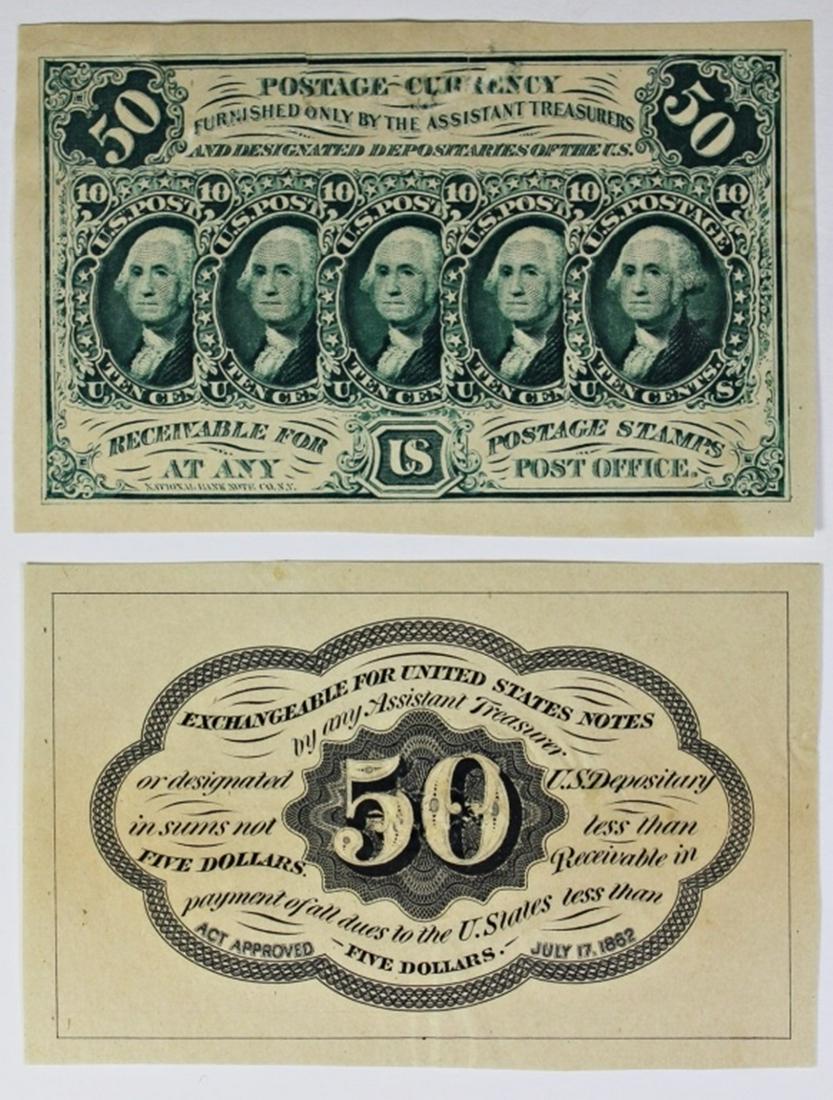 (2) PROOF SPECIMEN FIFTY CENT (1 of 2)