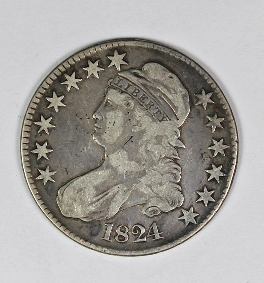 1824 BUST HALF DOLLAR (1 of 2)