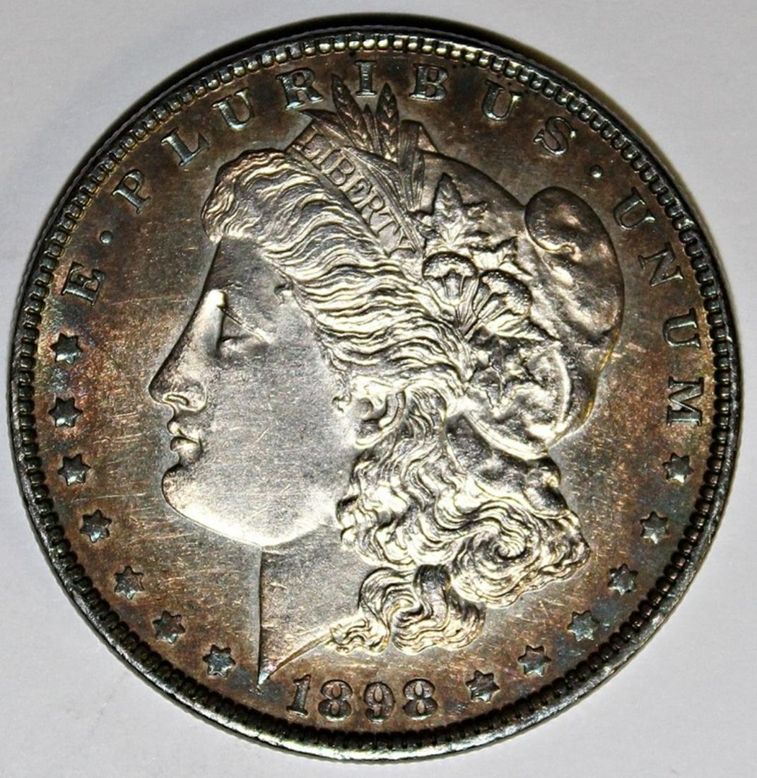 1898 MORGAN SILVER DOLLAR (1 of 4)