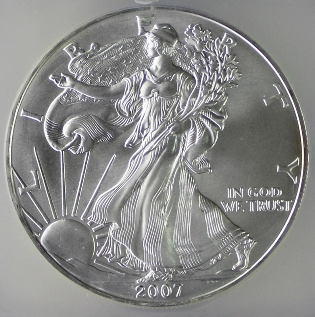 2007 AMERICAN SILVER EAGLE (1 of 4)