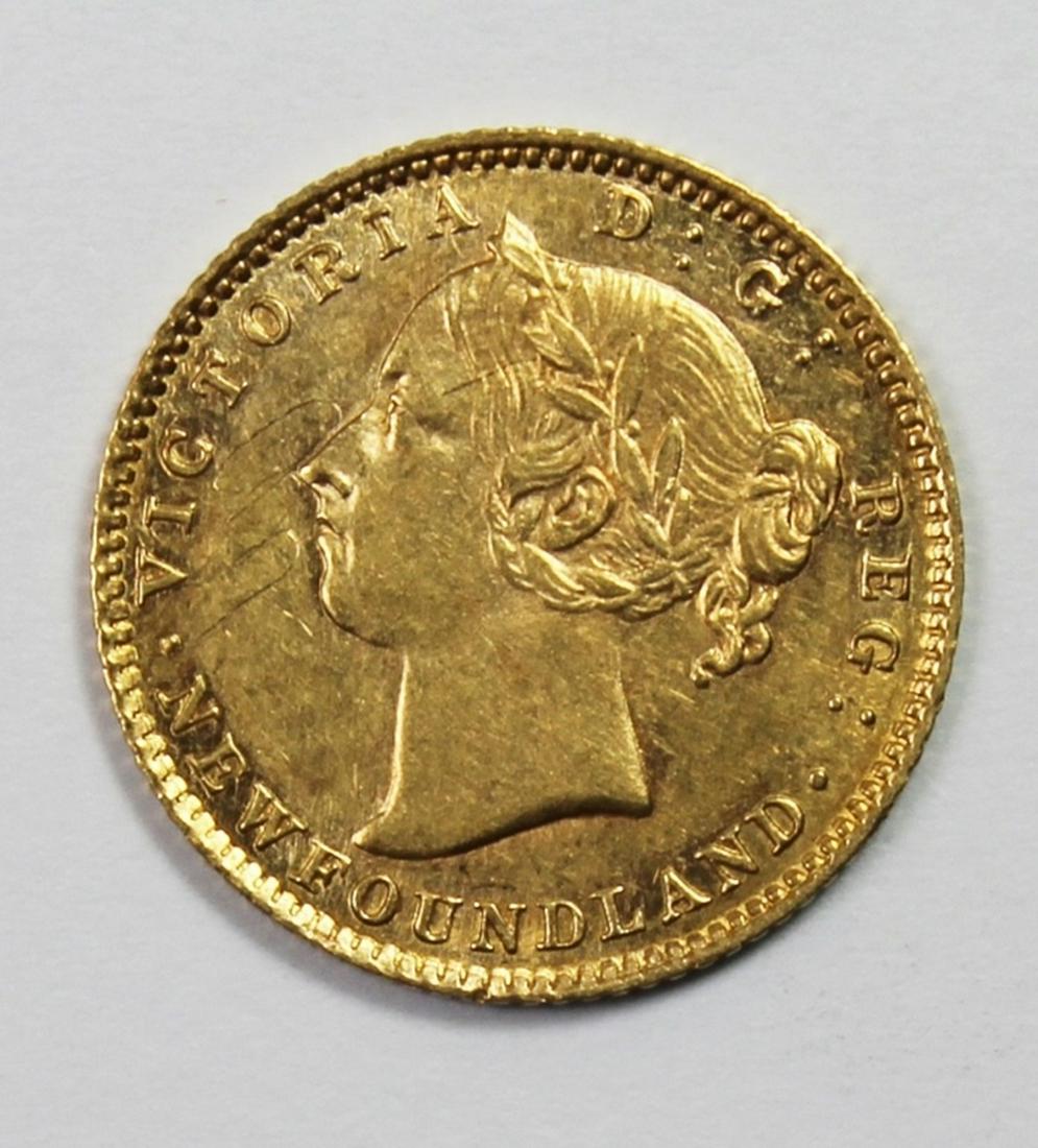 1882-H $2.00 GOLD NEWFOUNDLAND (1 of 2)