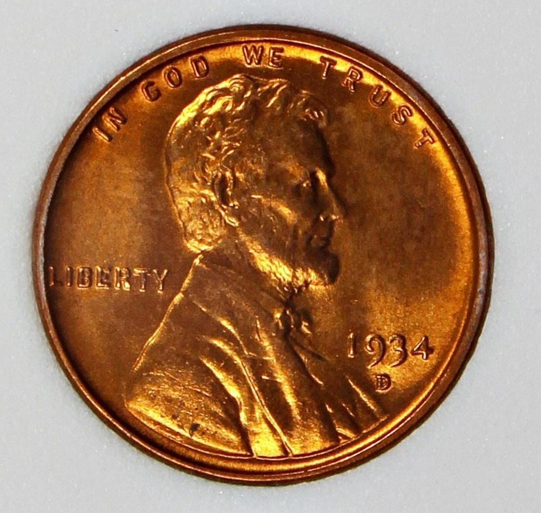 1934-D LINCOLN CENT (1 of 4)