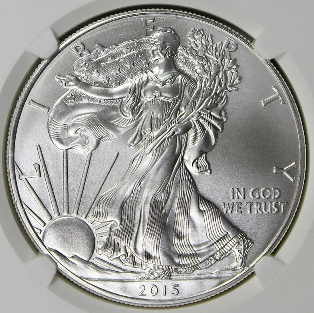 2015 AMERICAN SILVER EAGLE (1 of 4)