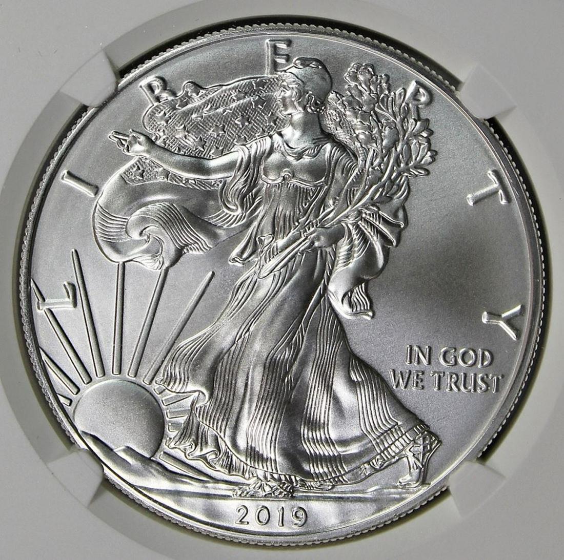 2019 AMERICAN SILVER EAGLE (1 of 4)