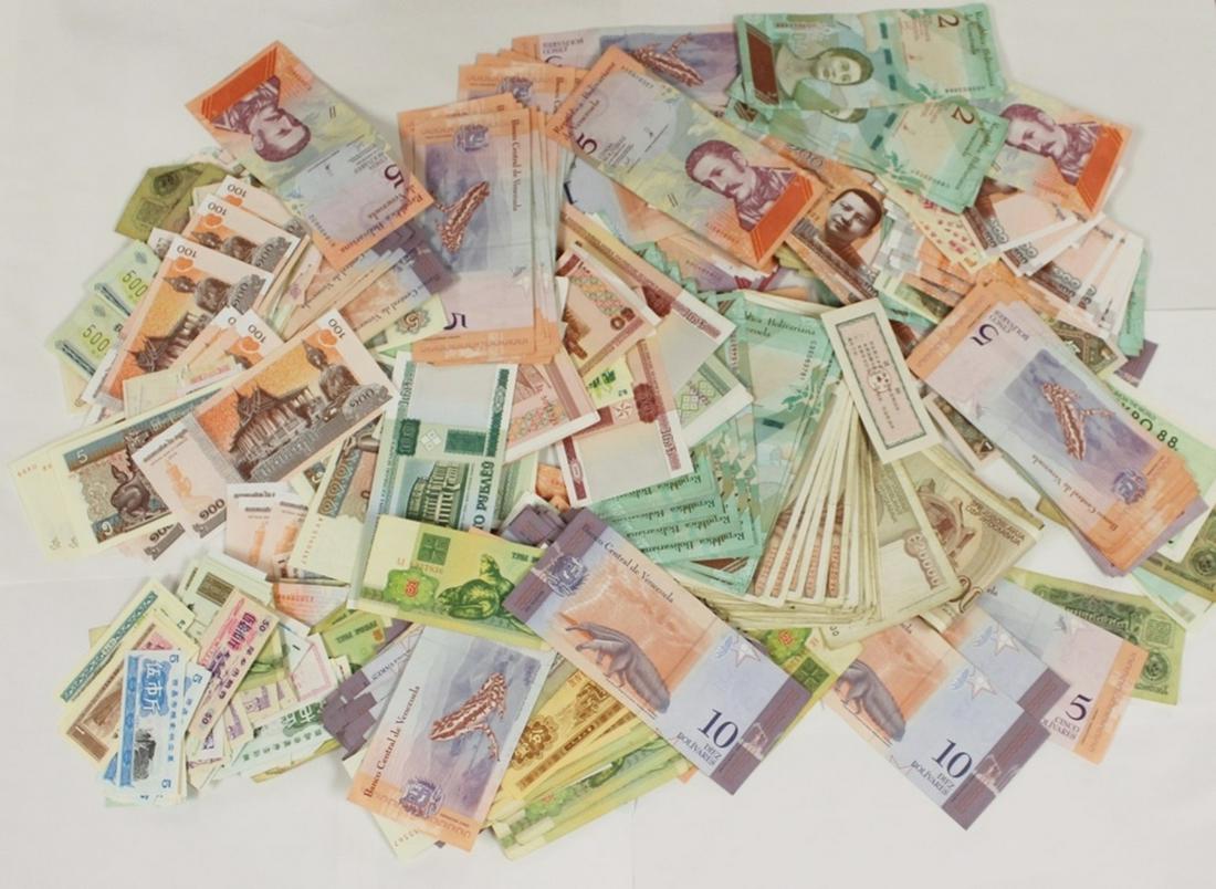 1000 PCS. WORLD BANKNOTES FROM A HUGE COLLECTION! (1 of 1)