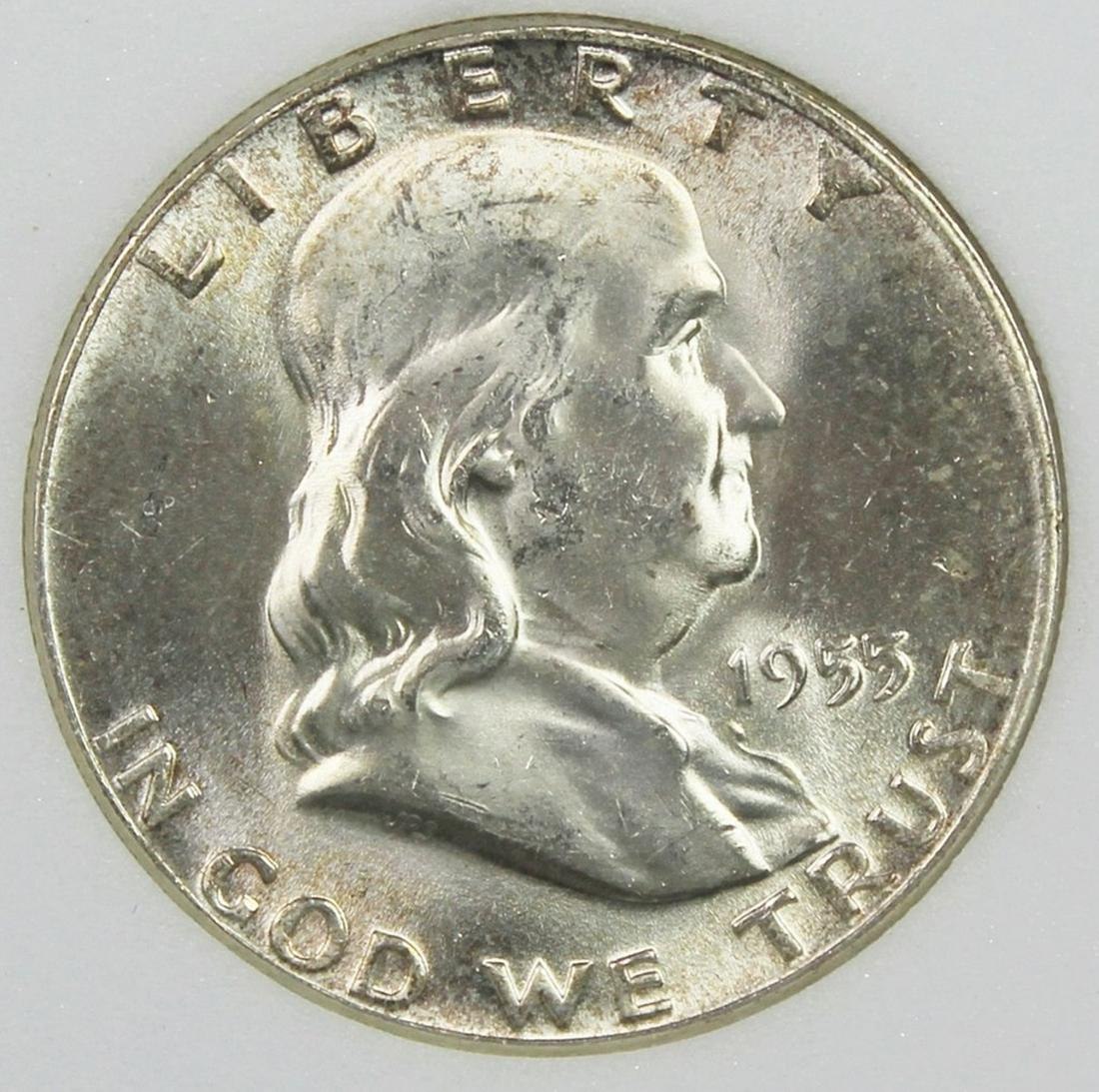 1955 FRANKLIN HALF DOLLAR "BUGS BUNNY" (1 of 4)