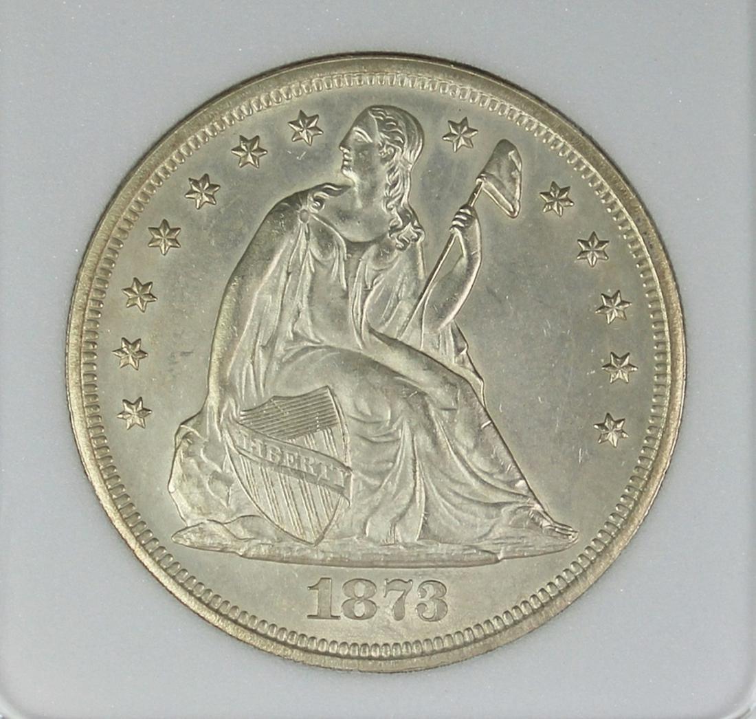 1873 SEATED DOLLAR (1 of 4)