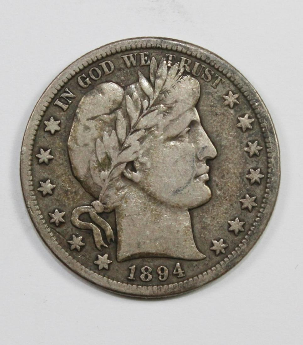 1894-S BARBER HALF DOLLAR (1 of 2)