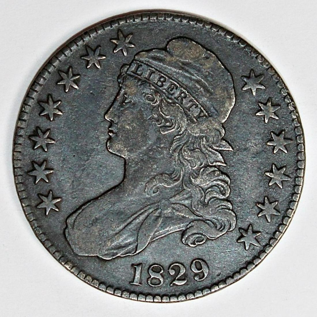 1829 BUST HALF DOLLAR (1 of 2)