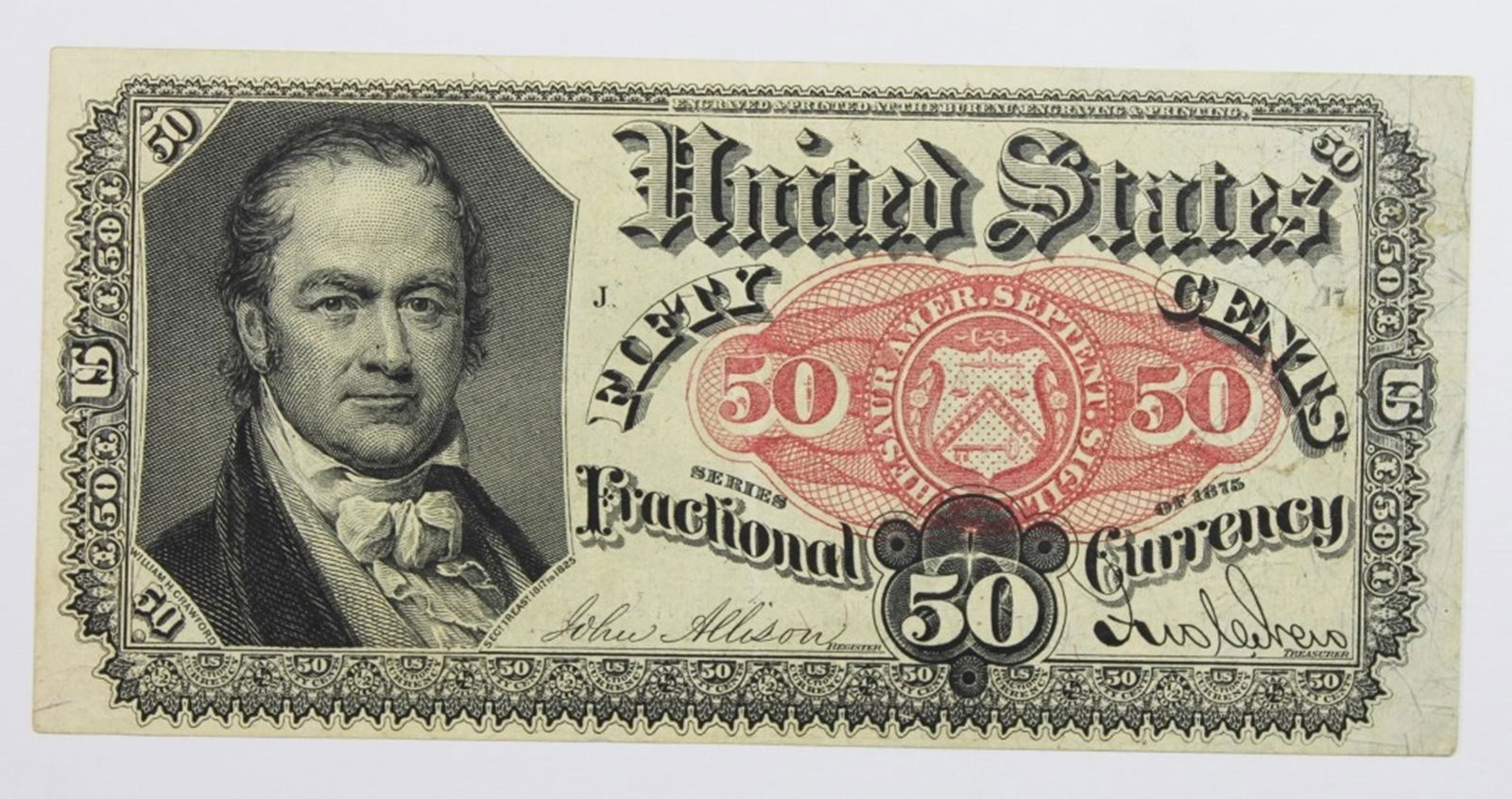 FIFTY CENT FRACTIONAL CURRENCY (1 of 2)