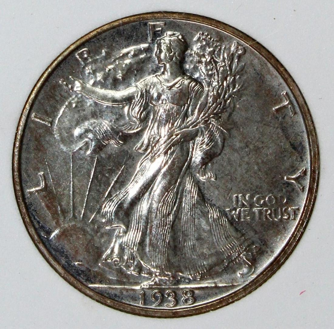 1938 WALKING LIBERTY HALF DOLLAR (1 of 4)