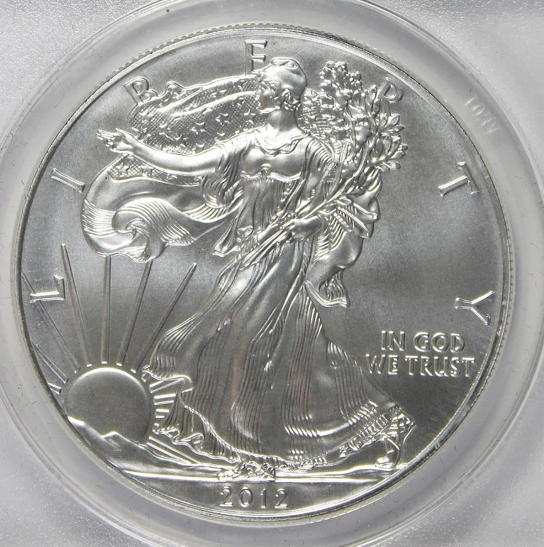 2012-W AMERICAN SILVER EAGLE (1 of 4)