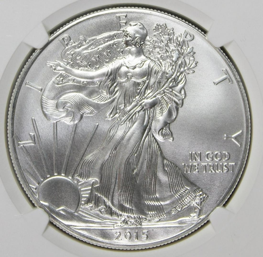 2015 AMERICAN SILVER EAGLE (1 of 2)