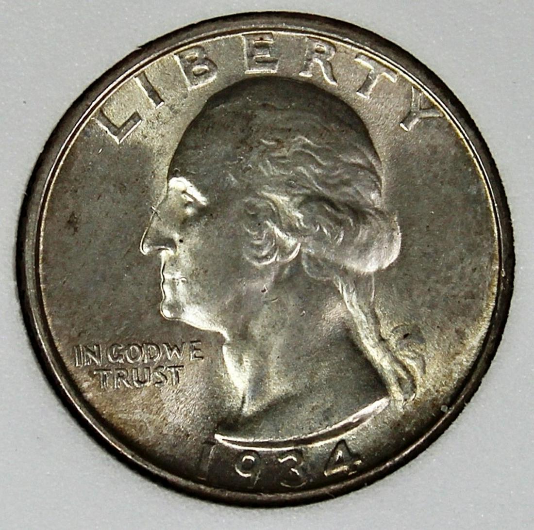 1934 WASHINGTON QUARTER (1 of 4)