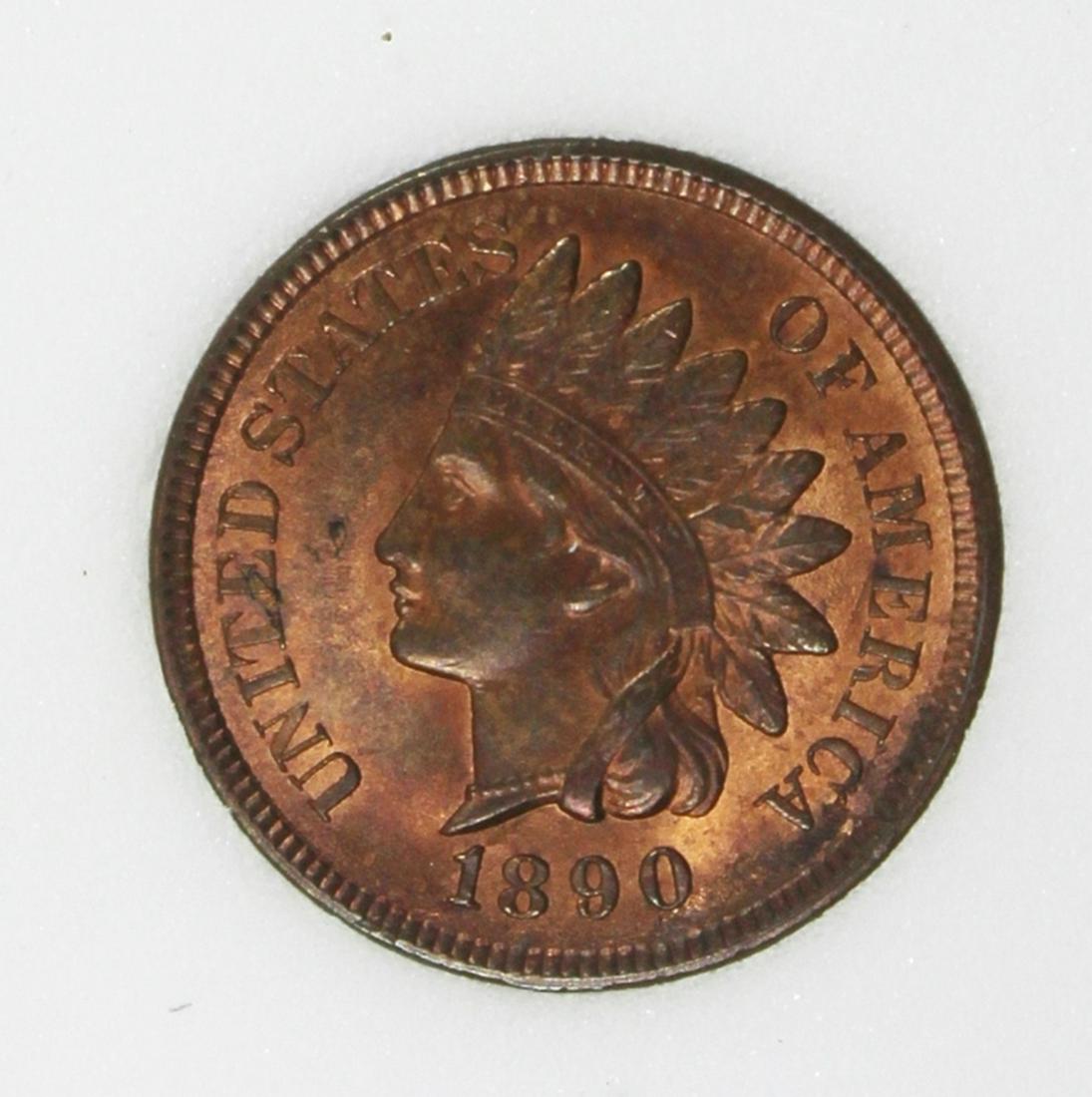 1890 INDIAN CENT (1 of 4)