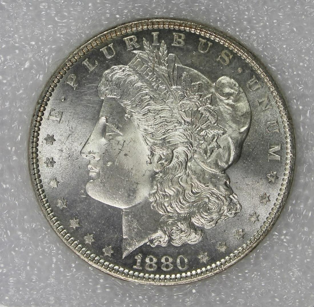 1880 MORGAN SILVER DOLLAR (1 of 4)