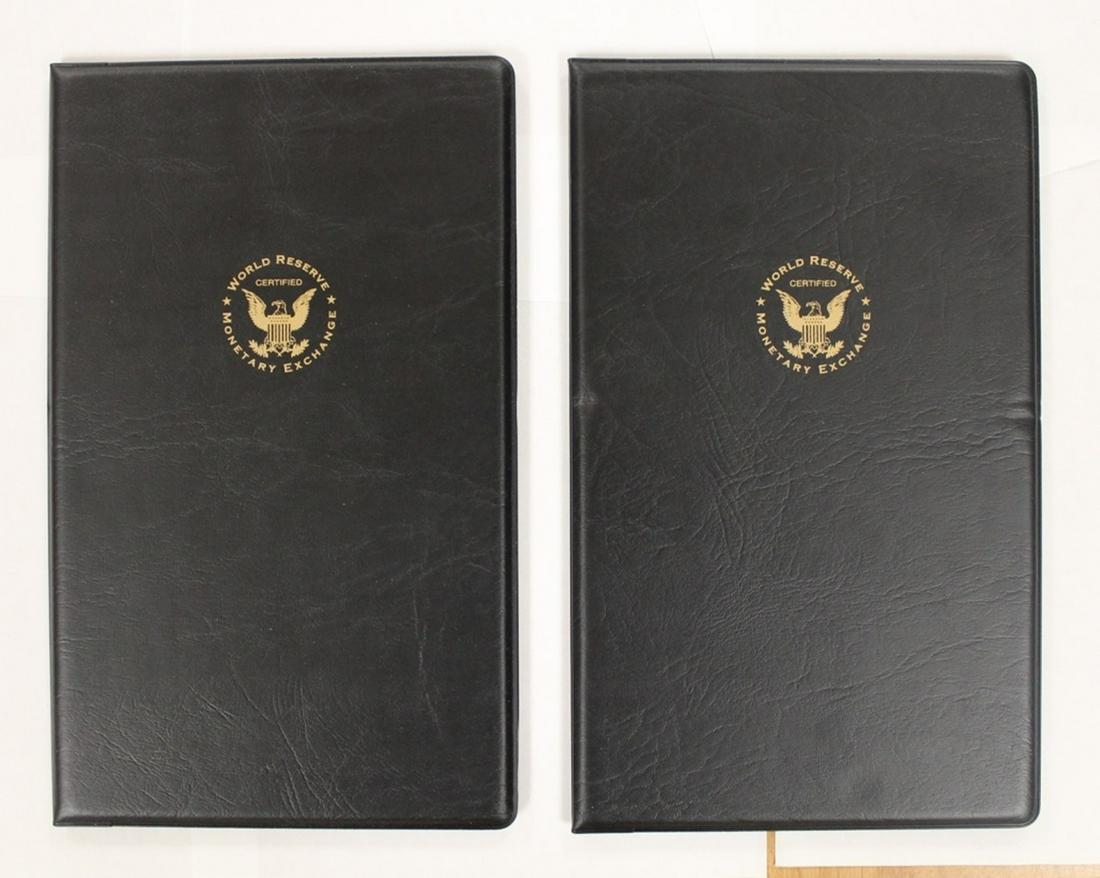 TWO WORLD RESERVE UNCUT SHEETS $5.00 (1 of 3)