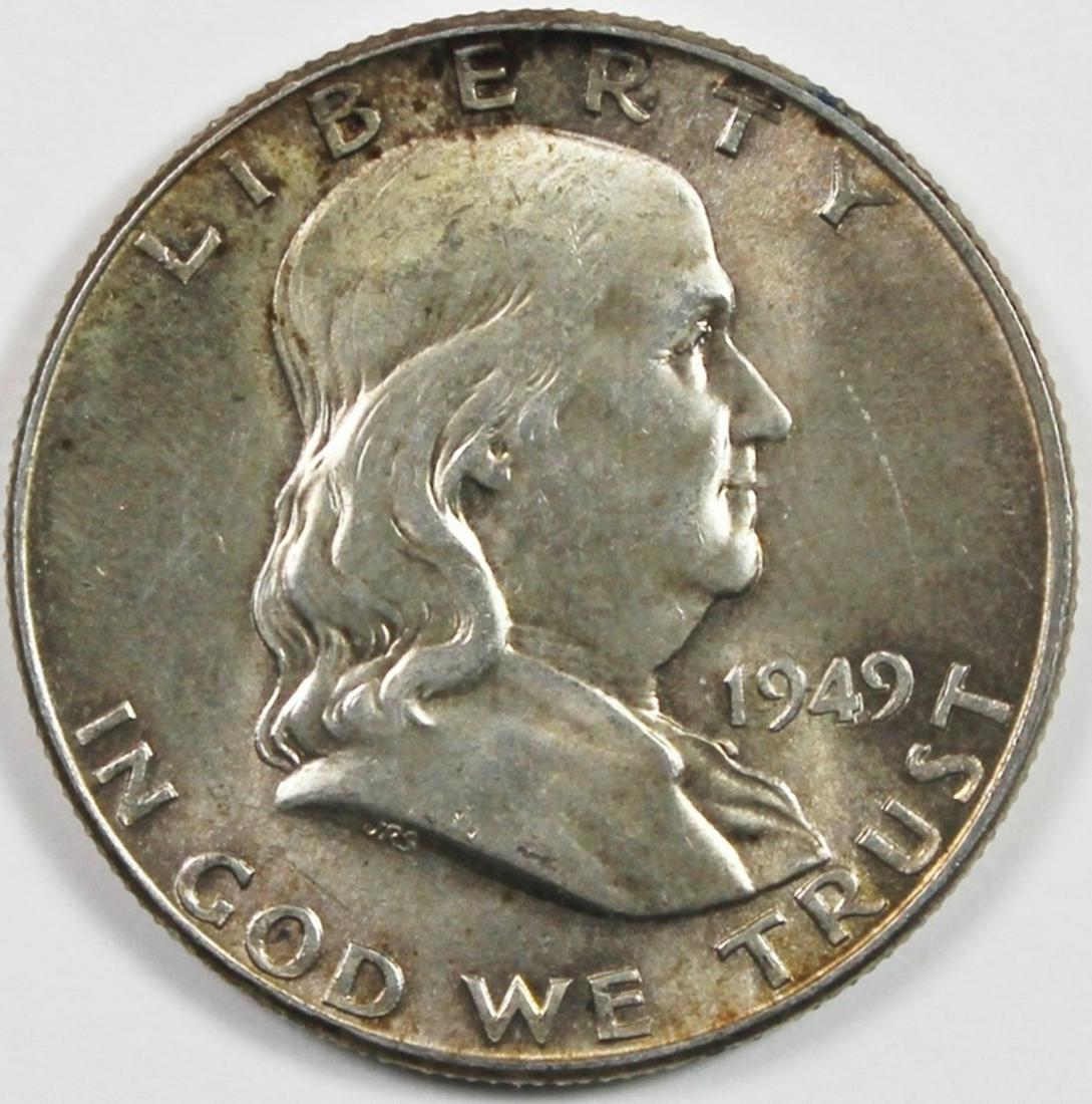 1949 FRANKLIN HALF DOLLAR (1 of 4)