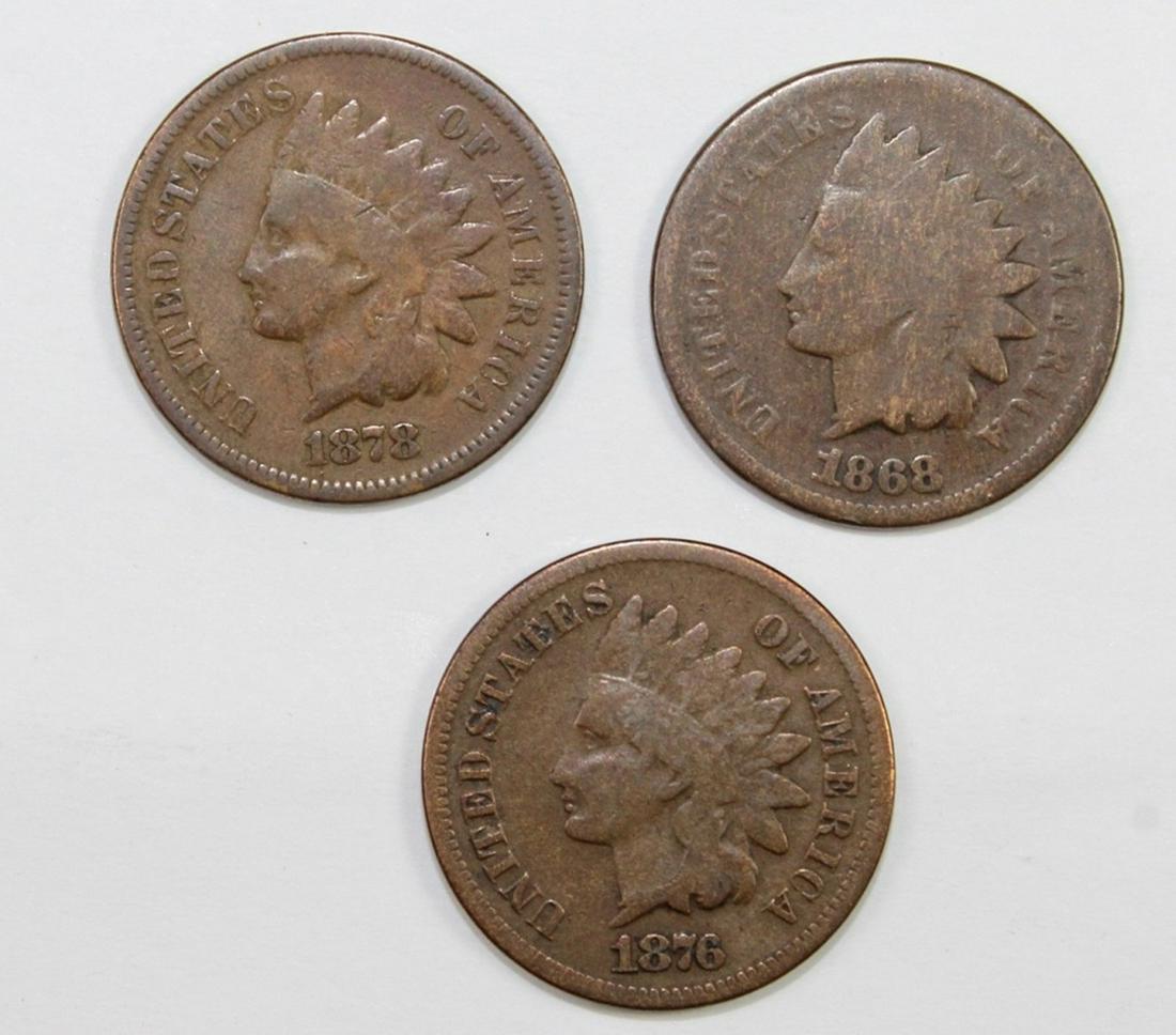 (3) INDIAN HEAD CENTS (1 of 2)