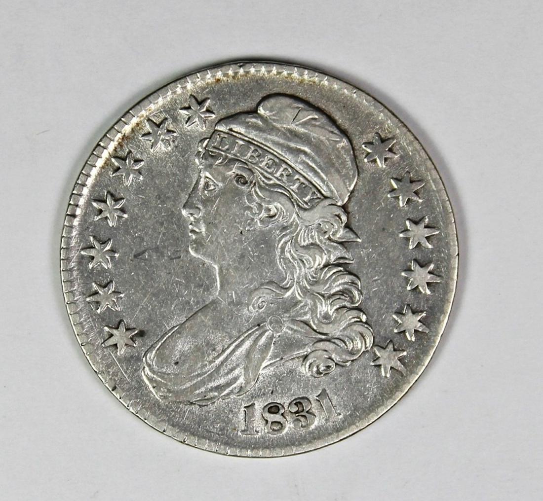 1831 BUST HALF DOLLAR (1 of 2)