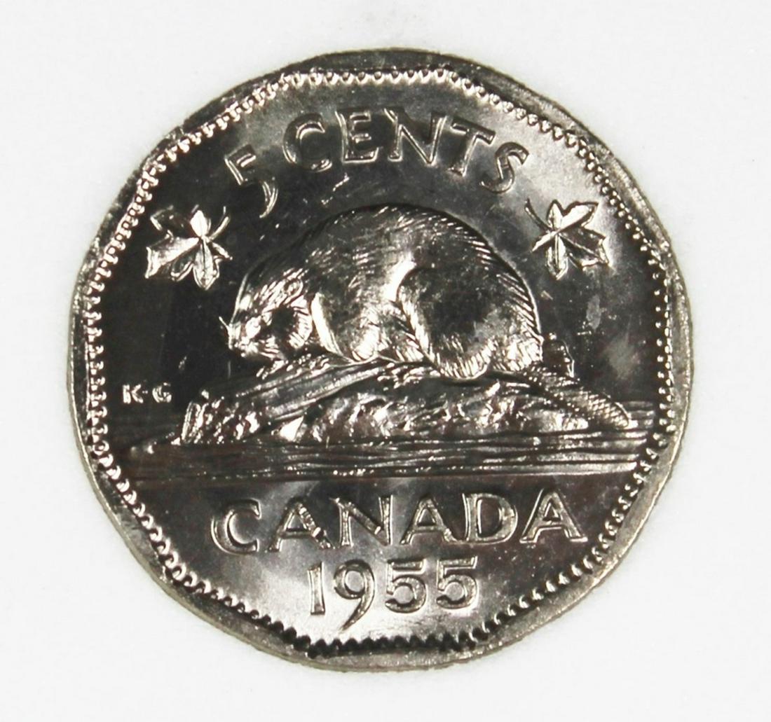 1955 CANADA NICKEL (1 of 4)