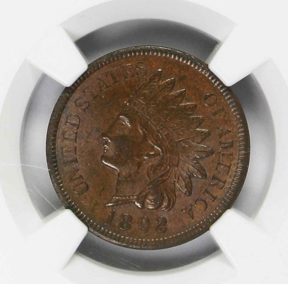 1892 INDIAN CENT (1 of 4)