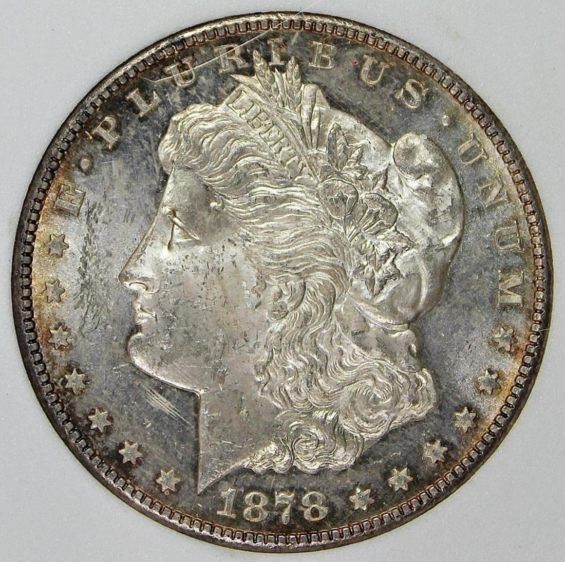 1878-S MORGAN SILVER DOLLAR (1 of 4)