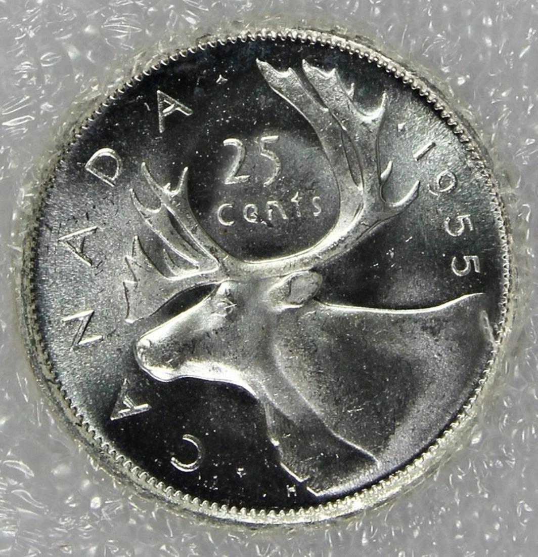 1955 CANADA QUARTER (1 of 4)