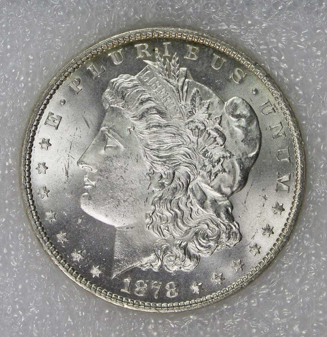 1878 7/8F MORGAN SILVER DOLLAR (1 of 4)