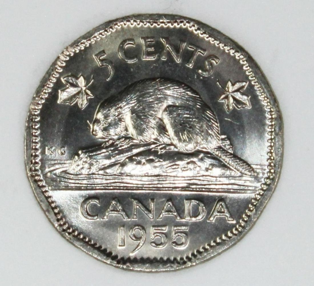 1955 CANADA NICKEL (1 of 4)