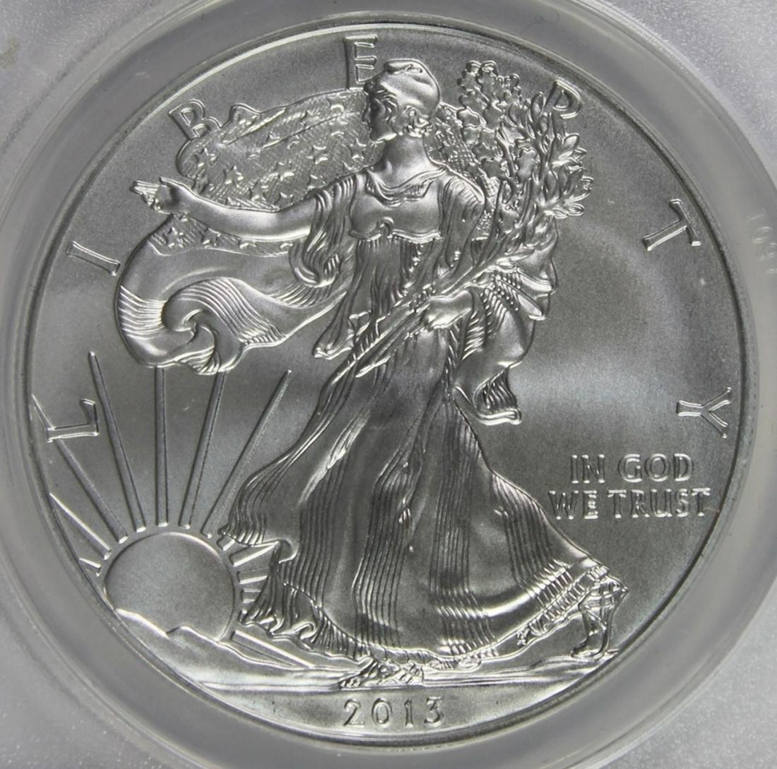 2013-W AMERICAN SILVER EAGLE (1 of 4)