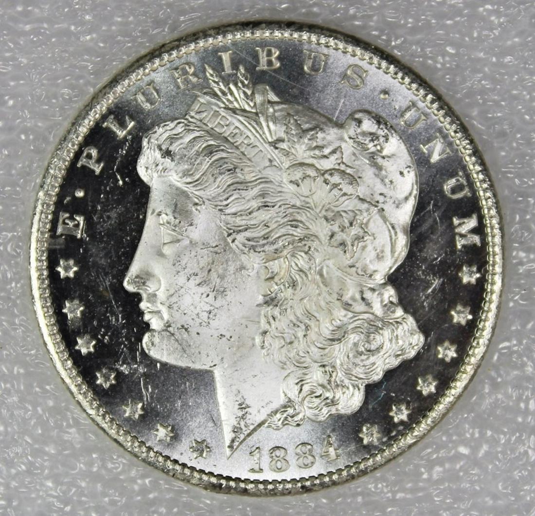 1884-CC MORGAN SILVER DOLLAR (1 of 4)