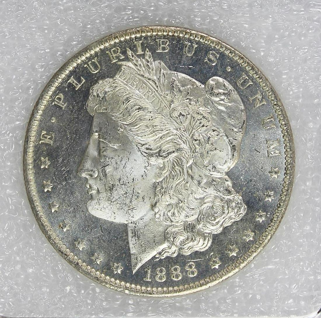 1888-O MORGAN SILVER DOLLAR (1 of 4)