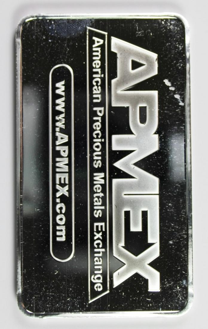 ONE TEN OUNCE SILVER BAR (1 of 2)