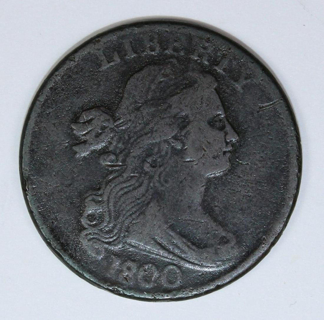 1800 SHELDON 190 RA SHARP VF/XF: ATTRACTIVE MAHOGONY SURFACES. QUITE NICE. A FEW EDGE TICKS NOT DETRACT. ESTIMATE: $1,500-$1,800