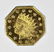 1857 .50 CALIFORNIA TERRITORIAL GOLD TOKEN