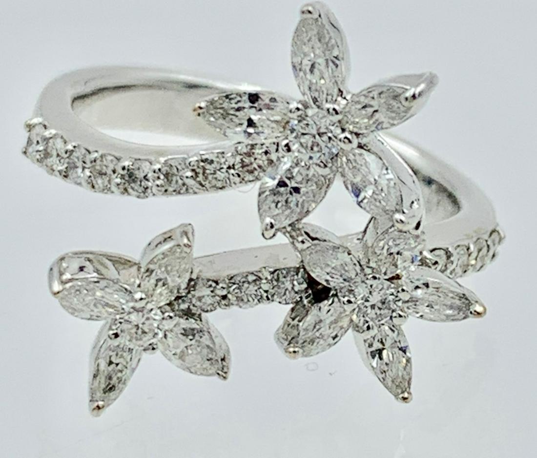18K WHITE GOLD DIAMOND RING (1 of 3)